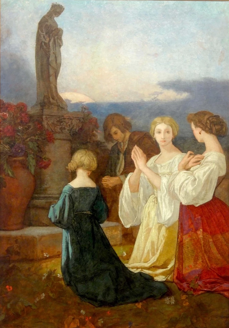 Preghiera, 1860 - Musée départemental de l'Oise, Beauvais